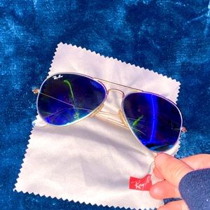 AUTHENTIC Ray Bans Sunglasses (blue)